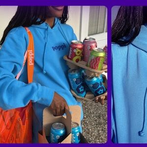 Drink poppi wildberry hoodie